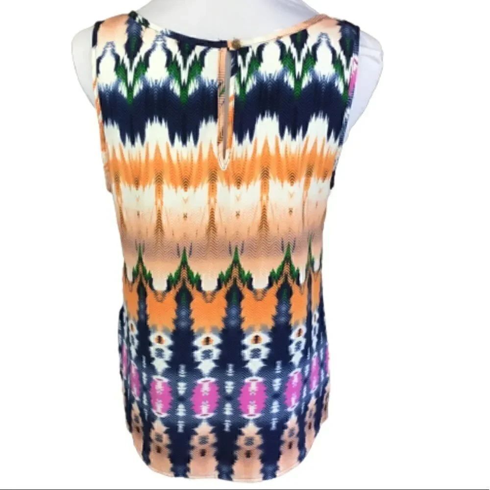 Whimsy Tank Top Multi Colored Print Medium - Picture 10 of 10